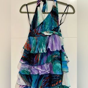 Grifón colored mini dress